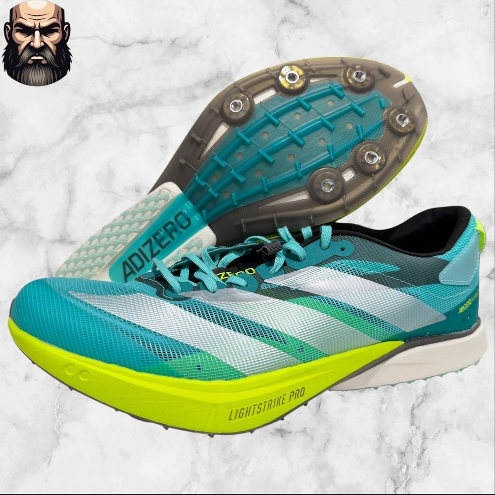 Adidas Adizero‎ Avanti XC Aqua JR5077 Running Spikes Men's Size 11 No Spikes